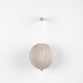Fable Hanging Porcelain Sphere - Mocha