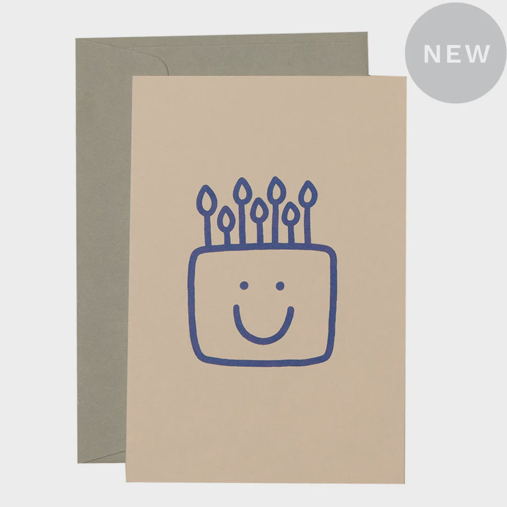 Card - Smiley Cake