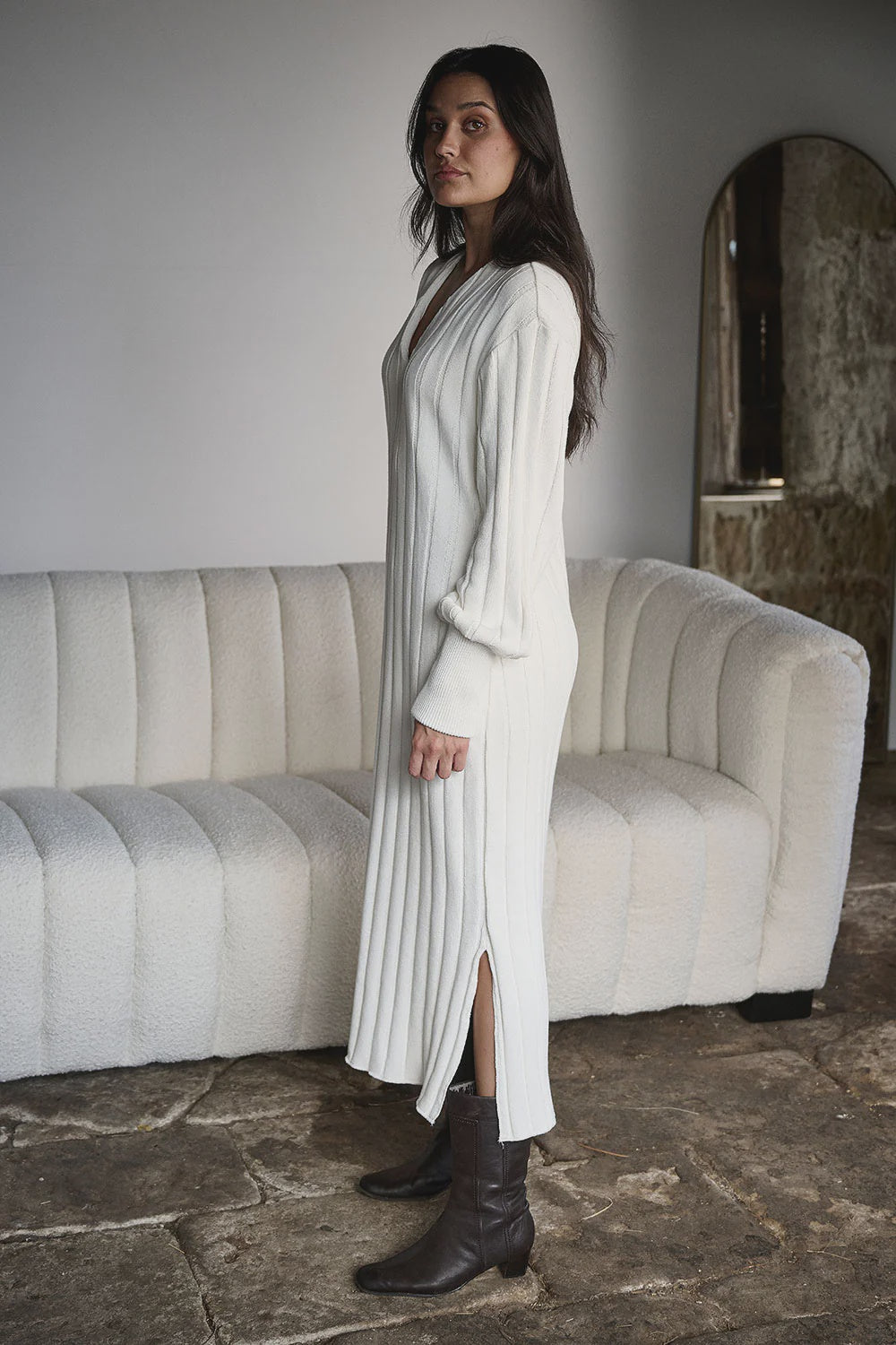 Arlow Dress - White